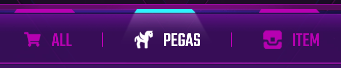 「Pegaxy」公式サイトにて「Pega（レースで走る馬）」を購入