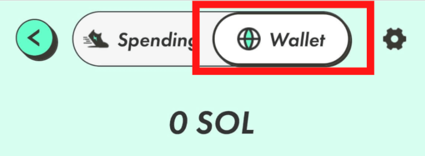 仮想通貨「SOL」をLiquidからSTEPNウォレットに移す