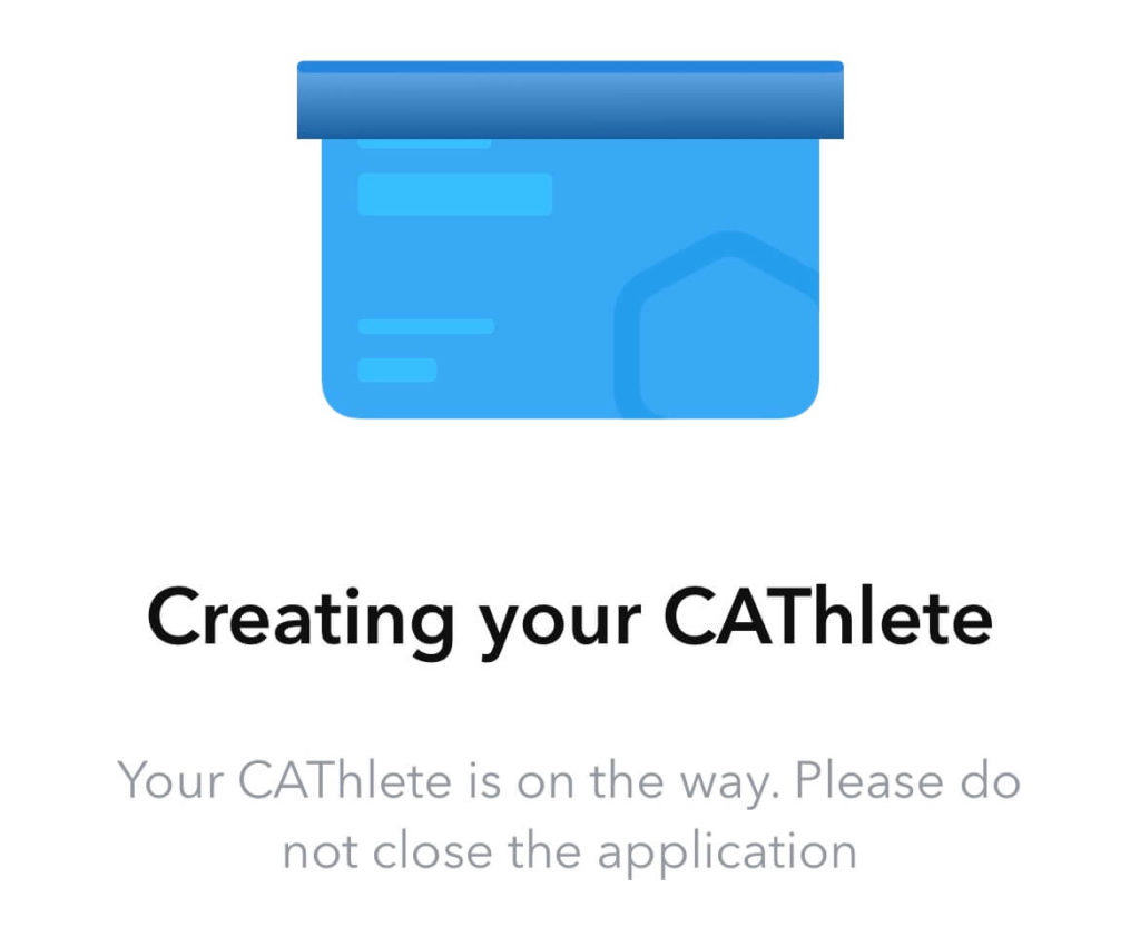ゲーム内のキャラ「CATthletes（キャスリート）」を無料でもらう