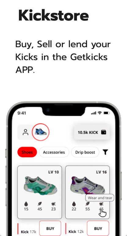 GetKicks(ゲットキックス)の稼ぎ方・遊び方
