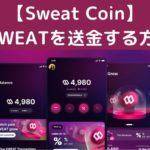 【Sweatcoin】仮想通貨SWEATをウォレットからBybitへ送金する方法