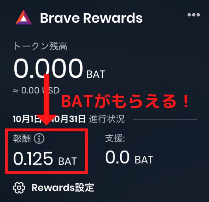 Braveブラウザで仮想通貨BATを稼ぐ方法